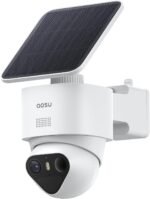 aosu T2 Ultra 4K Security Cameras Wireless Outdoor, TrueColor Night Vision, AI Triple Detection, 360° Auto Tracking, Solar Powered WiFi Camera for Home Security, 1Pack - Image 2