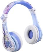 eKids Disney Frozen 2 Bluetooth Headphones with Microphone, Volume Reduced to Protect Hearing, Adjustable Wireless Headphones for School Home Travel, for Fans of Anna and Elsa - Image 2