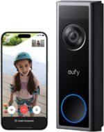 eufy Security Video Doorbell Camera C31, 2K FHD Battery or Hardwire Powered, Easy to Install, Quick-Release Battery, Live Video Call, 24/7 Recording, Human & Motion Detection, No Monthly Fee (Renewed) - Image 2