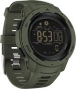 findtime Men's Digital Watch Waterproof Pedometer Watches Sport Watch Step Counter Calorie Military Watch with Stopwatch Alarm LED Backlight Countdown - Image 2