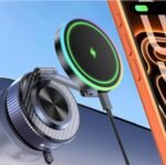 for Magsafe Car Mount Charger, 15W Faster Charging Wireless Car Charger [105+LBS Suction & 3800gf Magnetic] 360° Adjustable, Magnetic Phone Holders for Your Car for iPhone & Android - Image 2