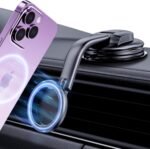 for Magsafe Car Mount,【Strong Magnets & Low Profile】 Magnetic Phone Holder for Car Dashboard Windshield Universal Hands Free Car Phone Holder for iPhone 15 14 13 12 Pro Max Plus Android - Image 2