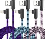 iPhone Charger Cord Lightning Cable 10ft 3Pack iPhone Charging Cable Long iPhone Charger Cord 10ft [Apple Certified] Nylon Braided Fast Charging for 14/13/12/11 Pro MAX/XR/XS/8/7/6/Plus/SE/iPad - Image 2