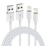 iPhone Charger Lightning Cable,2 Pack Apple MFi Certified USB iPhone Fast Chargering Cord,Data Sync Transfer for 13/12/11 Pro Max Xs X XR 8 7 6 5 5s iPad iPod More Model Cell Phone Cables - Image 2