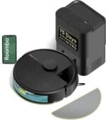 iRobot Roomba 105 Combo Robot Vacuum & Mop with AutoEmpty Dock - Self-Empties for 75 Days, Intense Power-Lifting Suction, LiDAR Navigation, Multiple Cleaning Modes, Avoids Mopping Carpet - Image 2