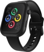 iTouch AIR 5 PRO Smartwatch – 1.96” AMOLED Display, GPS, Bluetooth Calling, 100+ Sport Modes, 24/7 Heart Rate, SPO₂, Stress & Sleep Tracking, 3ATM Water Resistant – Android & iOS (Black/Black) - Image 2