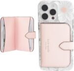 kate spade new york Morgan Magnetic Phone Wallet/Card Holder - Compatible with MagSafe Phones and Cases - Chalk Pink - Image 2