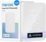 meross Matter Smart Thermostat for Electric Baseboard Heater, Works with Alexa, HomeKit, Google, SmartThings, Programmable WiFi Thermostat for House, Energy Saving, App & Voice Control for Smart Home - Image 2