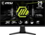 msi MAG 256F 25-inch 1920 x 1080 (FHD) Computer Monitor, 180Hz, Adaptive Sync, HDMI, DisplayPort, VESA Mountable, Tilt, Height Adjustable, Speaker, 1ms, Black - Image 2