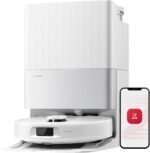 roborock Qrevo S5V Robot Vacuum and Mop, FlexiArm Edge Mopping, 12,000Pa Suction, Dual Zero-Tangle System, Smart Obstacle Avoidance, 10mm Mop Lifting, Auto Mop Washing & Warm Air Drying, White - Image 2