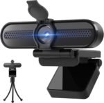 saylas 2K Webcam with Microphone, 78°FOV FHD PC Camera with 2K/30fps, 1080P/60fps, Privacy Cover, Plug & Play USB Web Cam, Autofocus, External Webcam for PC, Computer Web Camera for Laptop, Mac, Zoom - Image 2