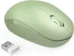 seenda Wireless Mouse, 2.4G Noiseless Mouse with USB Receiver Portable Computer Mice for PC, Tablet, Laptop with Windows System (Olive Green) - Image 2