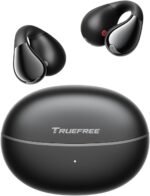 truefree B1 Open-Ear Wireless Earbuds, Bluetooth 5.4 Headphones with Spatial Audio, Ultra-Light Clip-On Fit, 25H Battery, Fast Charging, Multipoint Connection, App Customization, Workouts, Commute - Image 2