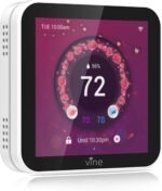 vine Smart Thermostat Larger Color Screen Thermostats for Home Heat and AC, 7 Day Programmable WiFi Thermostat App Control Compatible with Alexa and Google Assistant, C-Wire Required - Image 2