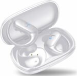xiwxi Wireless Earbuds Bluetooth Headphones,Over Ear Buds for Sport with Deep Bass Sound,60Hrs Playtime Earphones Designed Comfort Fit with Earhooks for Running,Meeting,Workout-White - Image 2