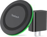 yootech Wireless Charger, 10W Max Wireless Charging Pad with Quick Adapter, Compatible with iPhone 17/17 Pro/17 Pro Max/Air/16/15/14/13/SE 2022/12/11/X,Samsung Galaxy S25/S24/S23, for AirPods Pro 3 - Image 2