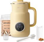 𝟲 𝗶𝗻 𝟭 Nut Milk Maker, 20 oz(600ml) Homemade Almond, Oat, Soy, Coconut, Plant Based and Non Dairy Beverages, Milk Blender Machine with Delay Start, Keep Warm, Boil Water, Self Cleaning - Image 2