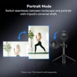 EMEET Piko 4K Webcam for Streaming, World’s 1st Dual-Camera AI-Powered 4K Camera w/AI Autofocus, 3 Mics Array&3 Sound Modes, USB Webcam with Clip, Great for Streaming, Desk Setup - Image 5