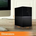 WD 28TB My Book Duo Desktop RAID External Hard Drive HDD, USB 3.1, With Password Protection and Auto Backup Software - WDBFBE0280JBK-NESN - Image 3