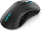 Lenovo Legion M600 RGB Wireless Gaming Mouse – 16,000 DPI, 9 Programmable Buttons, 200-Hour Battery Life, 50-Million Clicks Durability – Ambidextrous Computer Mouse (Black) - Image 3