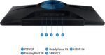 Samsung 32-Inch Odyssey G3 (G30D) Series FHD Gaming Monitor, 1ms, 180Hz, AMD FreeSync, Adjustable Stand, Black Equalizer, Virtual Aim Point, Eye Saver Mode, Flicker-Free, LS32DG302ENXZA - Image 6