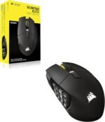 Corsair Scimitar Elite Wireless SE MMO PC Gaming Mouse – 33,000 DPI, 16 Programmable Buttons, Key Slider, Elgato Virtual Stream Deck, 1,000Hz Polling, Up to 150-Hour Battery – Gunmetal - Image 6