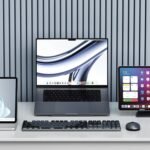 Satechi SM3 Mechanical Keyboard for Mac and Windows, 108 Keys Full Size with White LED Backlit, Wired and Bluetooth for Mac and Windows - Dark Gray/Gray - Image 6