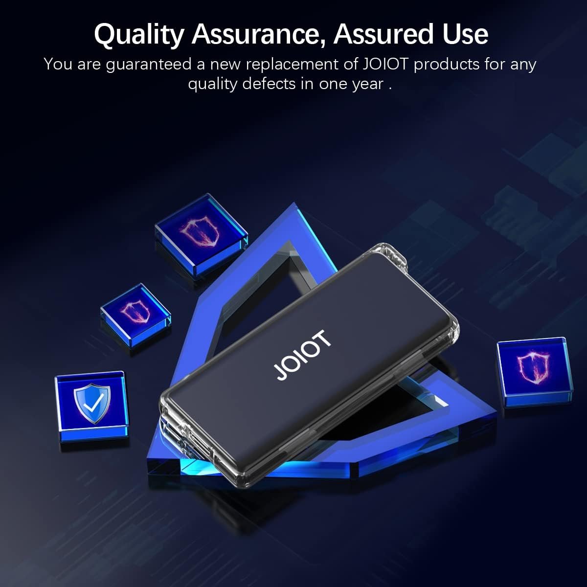 JOIOT 1TB Portable External SSD, Up to 540MB/s, USB 3.1 Type C Flash Drive External Solid State Drive, Portable SSD Type A to C Cable for PC/Laptop/Mac/Android/Linux - Image 8