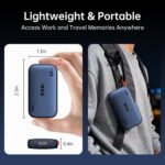 SSK 4TB USB4 SSD External Hard Drive 40Gbps, External SSD for Thunderbolt 4 up to 4000MB/s, Portable Solid State Drives for iPhone 15/16/17 Pro, Mac, Laptop, Phone OTG, with LED Indicator - Image 8