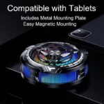 FS12 38W Semiconductor Tablet Cooler Large Area Powerful Cooling Magnetic RGB Cooler Radiator for Pad/Gaming - Image 5