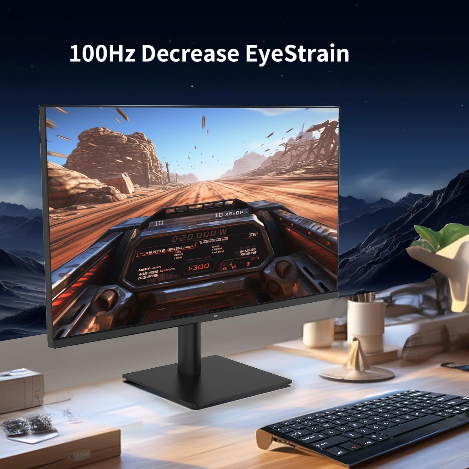 KTC 27 Inch QHD(2560 * 1440) 100Hz Computer Monitor - IPS Panel, Anti-Blue Light Screen, 100% High Color Gamut, 123% sRGB, Support FreeSync and GSync, PC Monitor for Casual Gaming and Working - Image 5