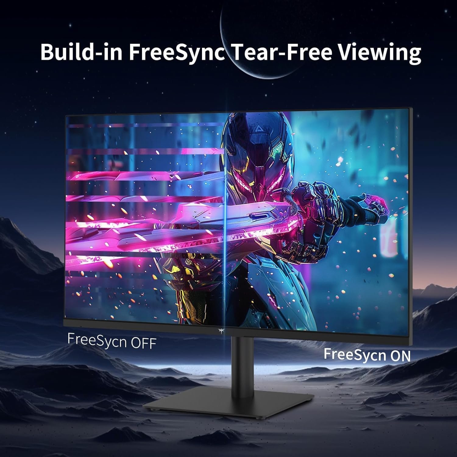 KTC 27 Inch QHD(2560 * 1440) 100Hz Computer Monitor - IPS Panel, Anti-Blue Light Screen, 100% High Color Gamut, 123% sRGB, Support FreeSync and GSync, PC Monitor for Casual Gaming and Working - Image 6