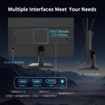 KTC 27 Inch QHD(2560 * 1440) 100Hz Computer Monitor - IPS Panel, Anti-Blue Light Screen, 100% High Color Gamut, 123% sRGB, Support FreeSync and GSync, PC Monitor for Casual Gaming and Working - Image 7