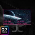 msi MPG 321URX QD-OLED, 32" 4K UHD Quantum Dot OLED Gaming Monitor, 3840 x 2160, 0.03ms, 240Hz, True Black HDR 400, 90W USB Type C, HDMI, DP Port - Image 3