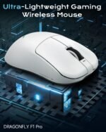 VGN Dragonfly F1 Pro Wireless Gaming Mouse, 49g Ultra-Lightweight, PAW3395 26K DPI Sensor, 4KHz Polling Rate Supported, Professional Esports Speed, Black - Image 4
