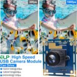 ELP USB Security Camera Module - 1080P HD, Wide Angle, High Speed, PC Camera, Mini UVC, USB2.0, Video Webcam Board, Industrial, Lightburn, for Laptop, Jetson Nano - Image 4