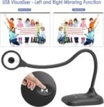 USB Document Camera for Teachers, Webcam/Doc Camera for Classroom with A3 Format, 3-Level LED Lights, Image Invert, Fold, Dual mic for Mac OS, Windows, Zoom, OBS Work with Distance Learning - Image 5