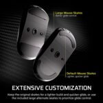 Corsair Sabre v2 PRO Wireless CF FPS Gaming Mouse – 33,000 DPI Marksman S Sensor, 8,000Hz Hyper-Polling, Carbon Fiber Unibody, Lightweight, Up to 120hr Battery – Black - Image 9