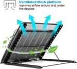 IMAGE Laptop Stand, A3 Large Version Foldable Portable Ventilated Desktop Laptop Stand Holder, Adjustable 12 Angle Points Stand, Compatible with 10" ~ 17" Notebooks, LED Light Box Pad - Image 5