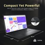 Dell Inspiron 15.6" FHD Touchscreen Laptop, Intel Core i7 1255U, 32GB RAM, 2TB PCIe SSD, Intel Iris Xe Graphics, Copilot AI, Numeric Keypad, HD Webcam, Wi-Fi, Windows 11 Pro, Black - Image 9
