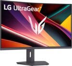 LG 32G600A-B 32-inch Ultragear QHD (2560 x 1440) Curved Gaming Monitor, 180Hz, 1ms, AMD FreeSync, HDMI, DisplayPort, Tilt/Height/Swivel Adjustable Stand, Black - Image 8
