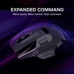 Turtle Beach Command Series MC5 Wireless Gaming Mouse, 8K Polling Rate, Owl‑Eye 30K DPI Optical Sensor, 4D Scroll Wheel, Titan Optical Switches, RGB Lighting, 35‑Hour Battery - Image 3