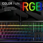 Cherry MX 3.0S, Wired Mechanical Gaming Keyboard, Robust Aluminum Housing, RGB-Lighting, Full Key Rollover, Anti Ghosting, MX Brown Switches, Black - Image 4
