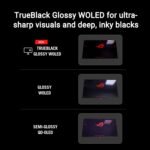 ASUS ROG Strix 27” OLED Gaming Monitor (XG27AQDMGR) - 27-inch (26.5-inch viewable) 1440p TrueBlack Glossy, 240 Hz, Neo Proximity Sensor, OLED Care Pro, ELMB, DisplayWidget Center - Image 4