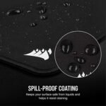 Corsair MM350 PRO Extended XL Premium Spill-Proof Cloth Gaming Mouse Pad – 36.6” Width x 15.7” Height Surface – Black - Image 4