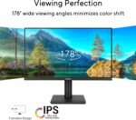 ASUS 27” 1080P Business Monitor (VA279QGS) – IPS, Full HD, Frameless, 120Hz, Adaptive-Sync, 1ms, HDMI, DisplayPort, VGA, Eye Care, Low Blue Light, Ergonomic, VESA Wall Mountable, 3 yr Warranty - Image 3