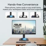 ASUS 27” 1080P Business Monitor (VA279QGS) – IPS, Full HD, Frameless, 120Hz, Adaptive-Sync, 1ms, HDMI, DisplayPort, VGA, Eye Care, Low Blue Light, Ergonomic, VESA Wall Mountable, 3 yr Warranty - Image 4
