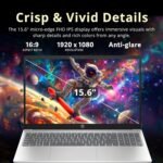 HP Pavilion 15.6" FHD IPS Anti-Glare Laptop, Intel i5-1235U, 32GB RAM, 2.16TB Storage(2TB SSD + 160GB Docking Station Set), Iris Xe Graphics, Num Pad, HD Webcam, Wi-Fi 6, Windows 11 Pro, Silver - Image 5