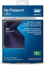 WD 1TB Blue Black My Passport Ultra Metal Edition Portable External Hard Drive USB 3.0 - Image 6