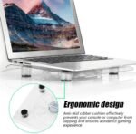 ASHATA Portable Slim Quiet USB Powered Laptop Notebook Cooler Cooling Pad, LED RGB Lights USB Laptop Cooler Cooling Pad Fans for //Laptop - Image 4